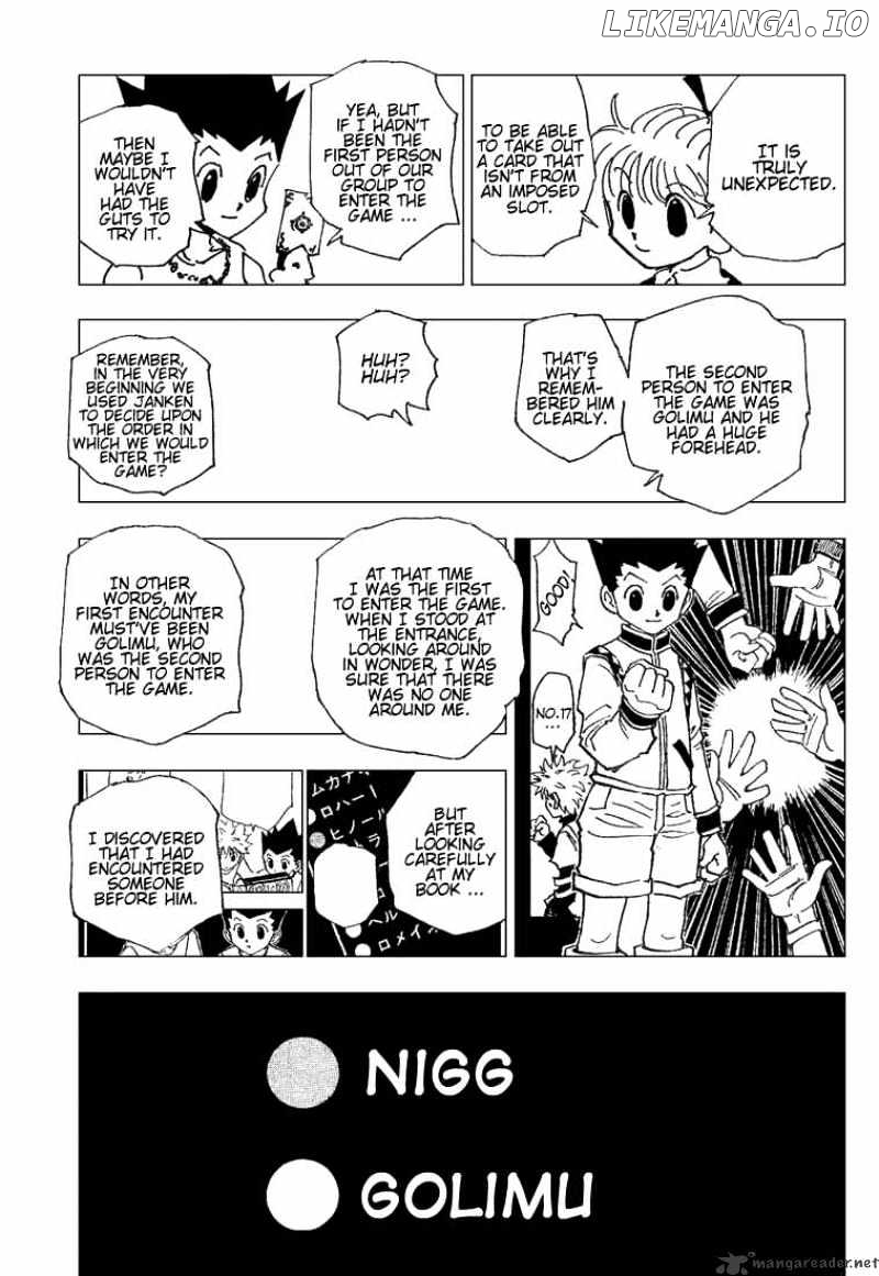 Hunter x Hunter, Chapter 185 image 07